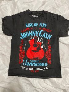 Johnny Cash Ring of Fire Tee